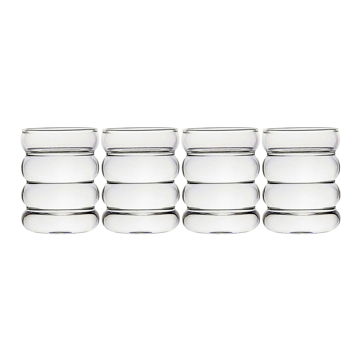 Bubble Double Walled Glass Mugs
