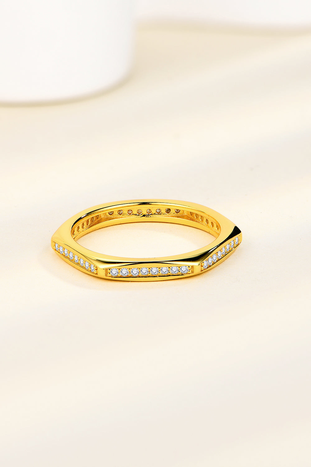 Moissanite Every Day Stackable Ring