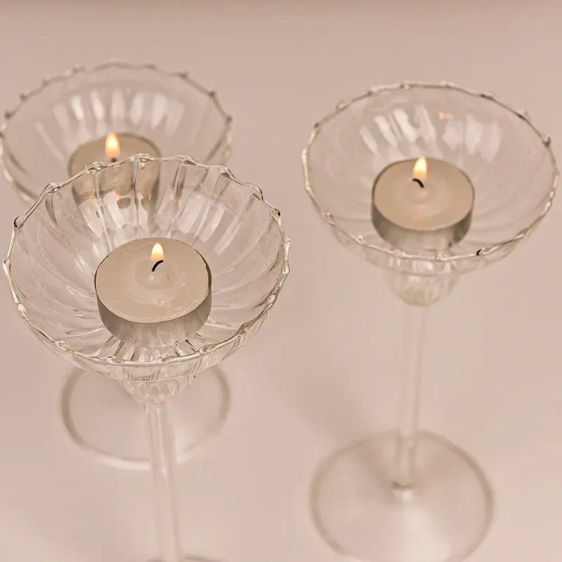 Elevated Tea Light Candle Holders