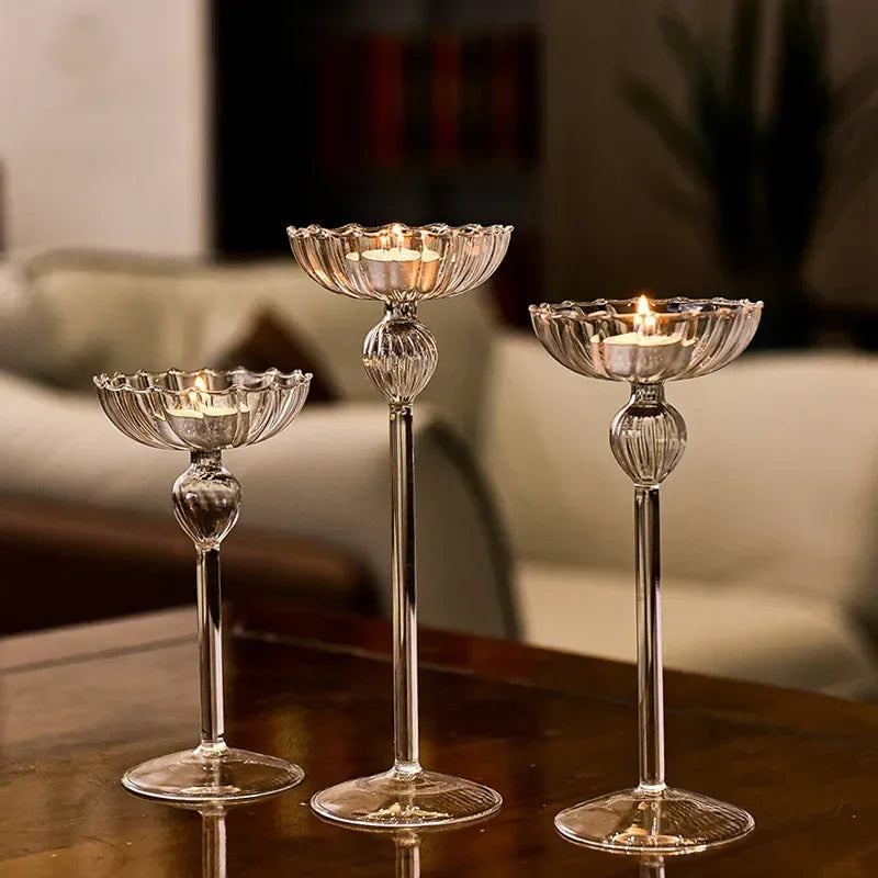 Elevated Tea Light Candle Holders