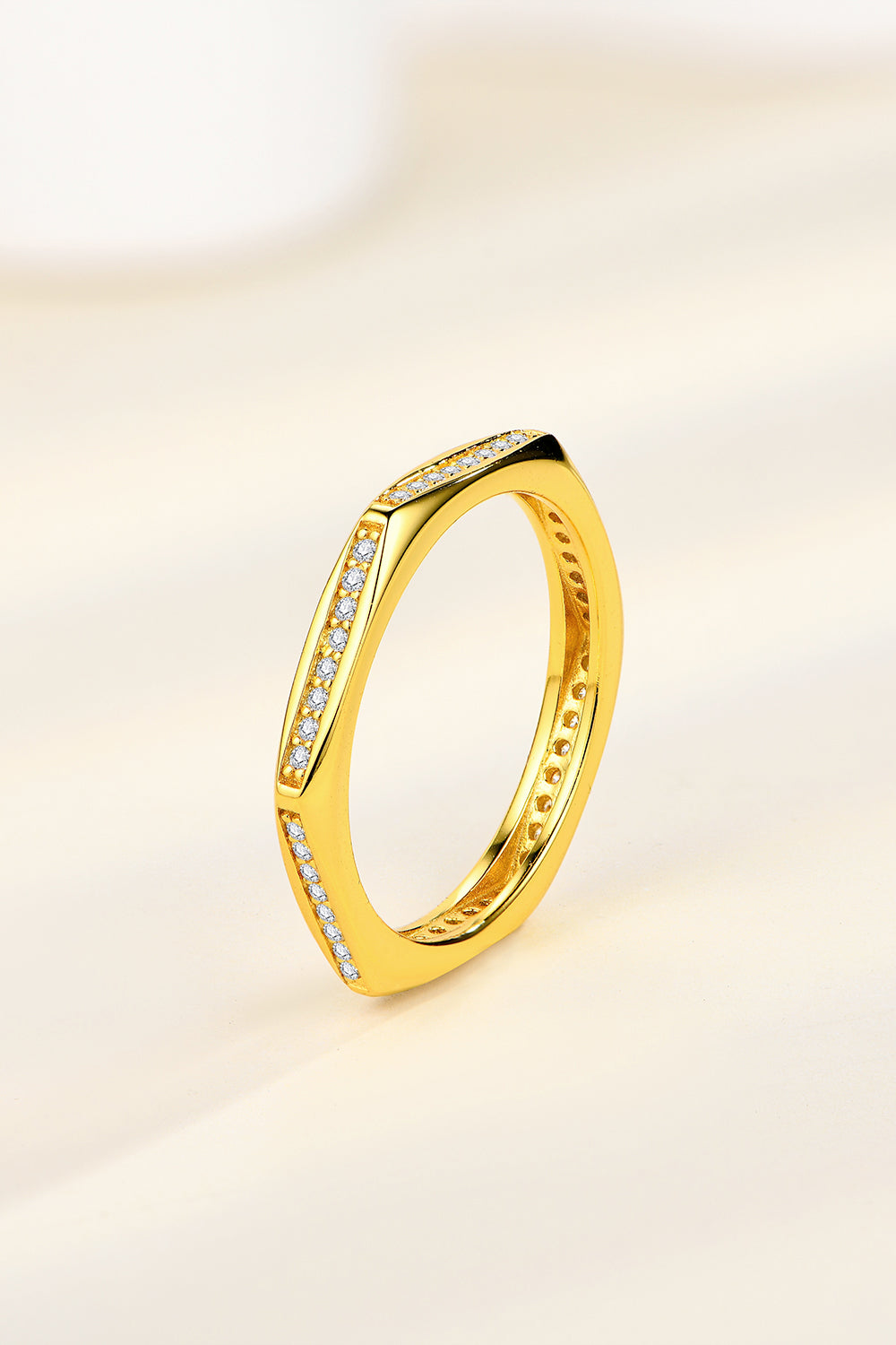 Moissanite Every Day Stackable Ring
