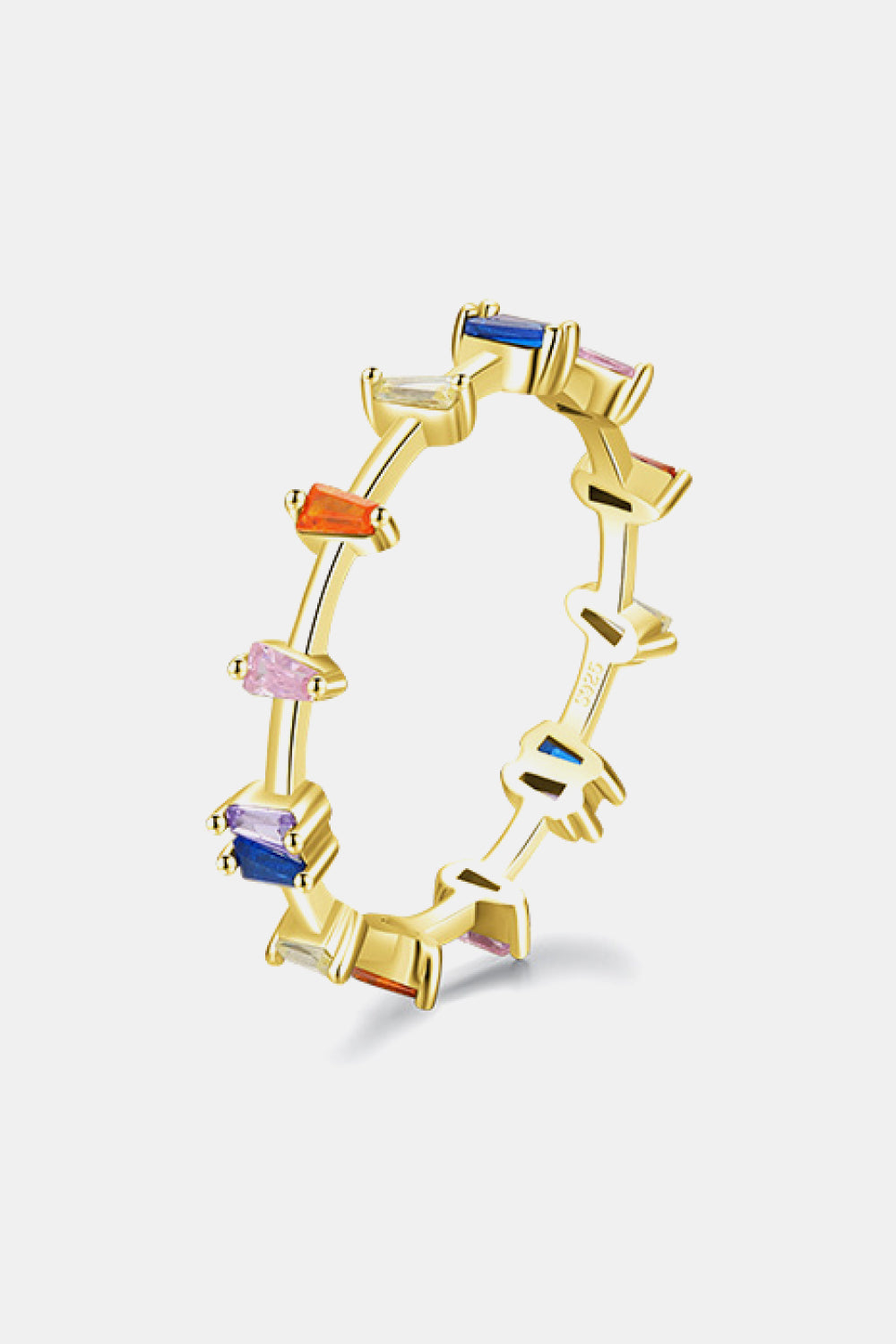 Asymmetrical Rainbow Ring