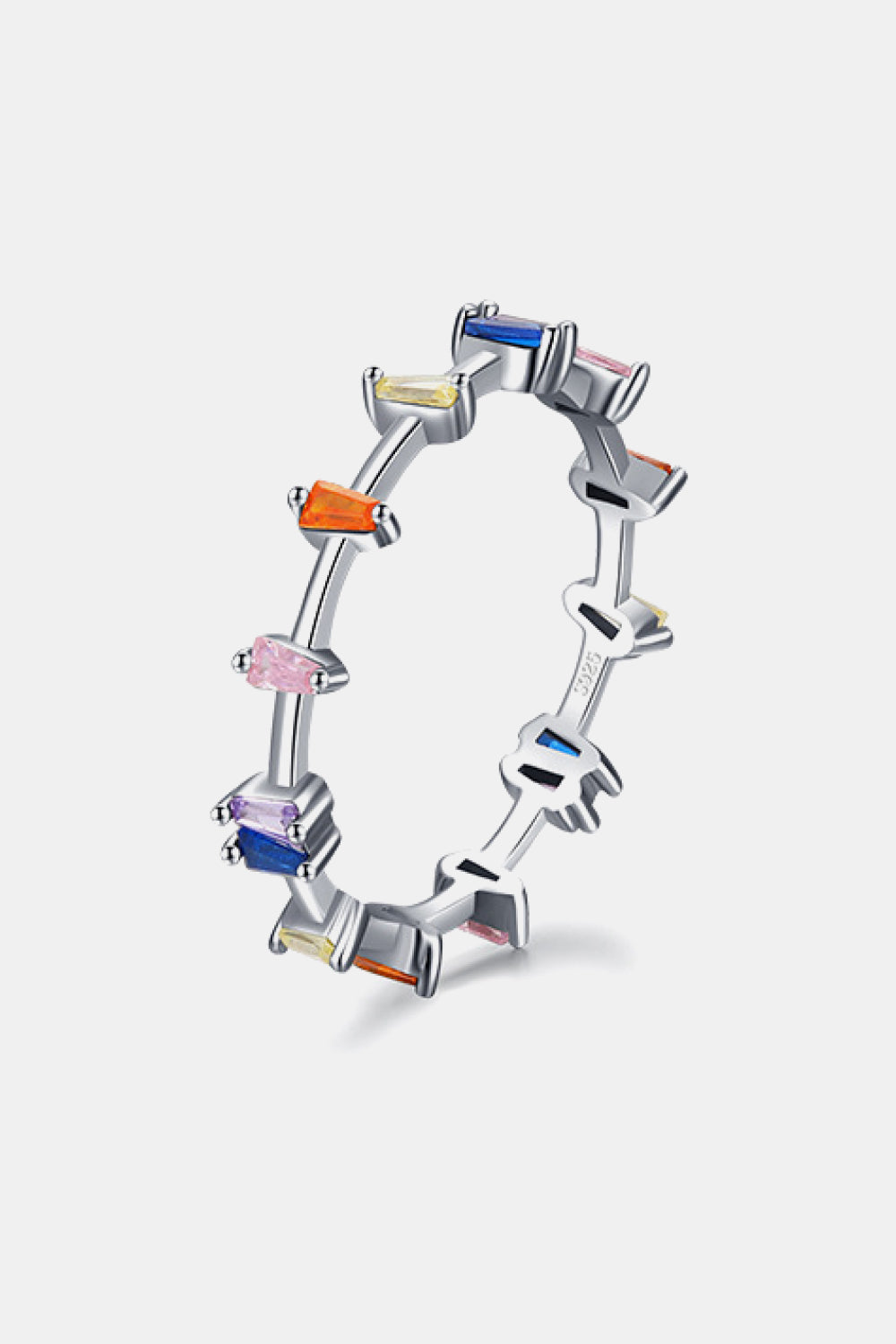 Asymmetrical Rainbow Ring